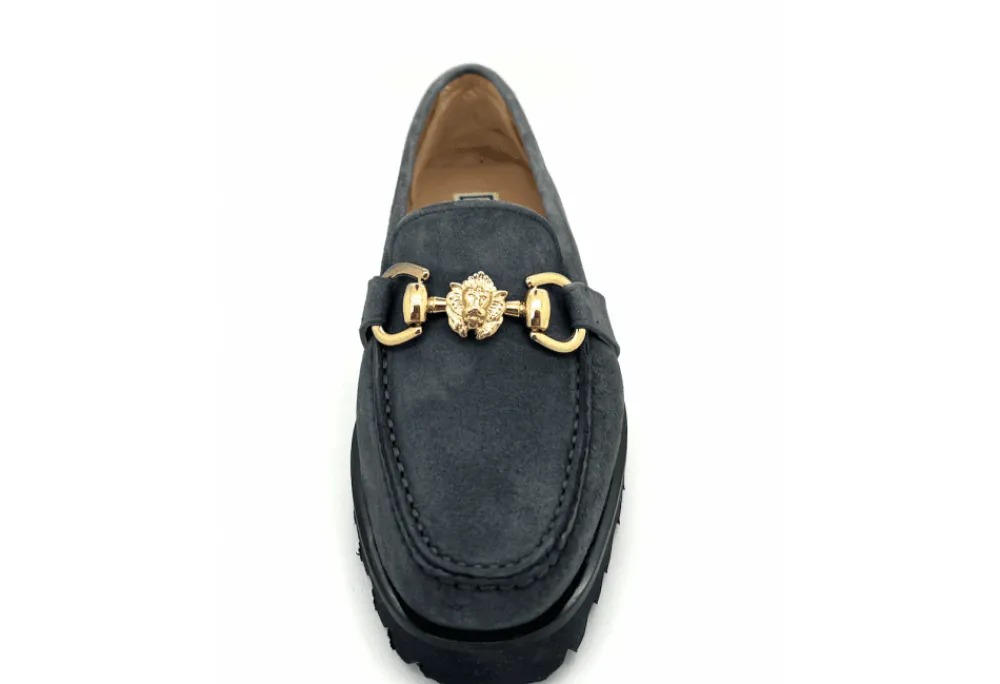 HB 616 Chunky Lion Detail Loafer<Women Formal