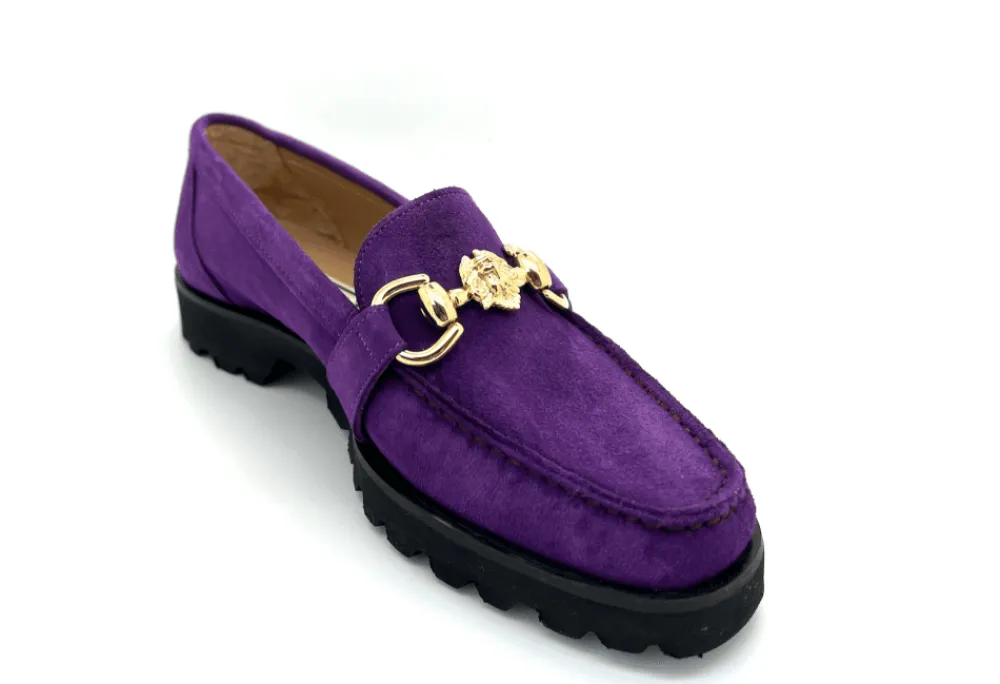 HB 616 Chunky Lion Detail Loafer<Women Loafers
