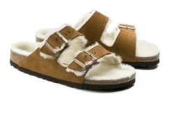 Birkenstock Arizona Shearling Sandal<Women Slippers
