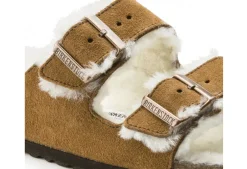 Birkenstock Arizona Shearling Sandal<Women Slippers