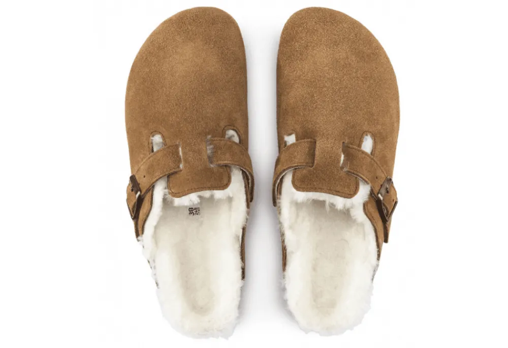 Birkenstock Boston Shearling Clog<Men Slippers