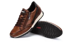 Pikolinos Cambil Leather Trainer<Men Casual