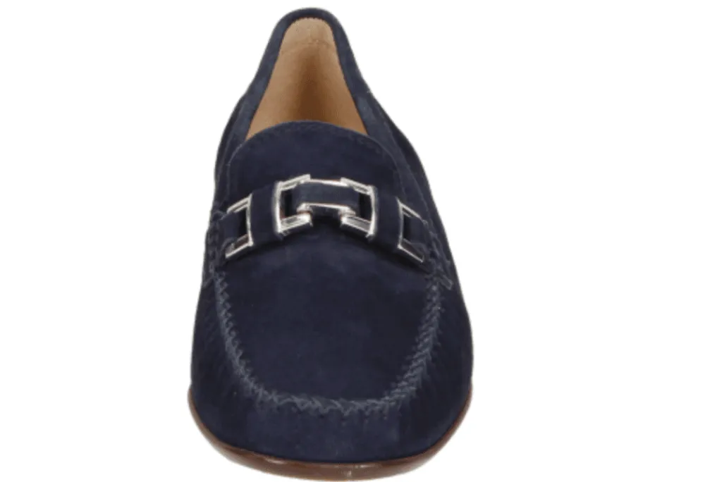 Sioux Cambria Suede Chained Loafer<Women Loafers