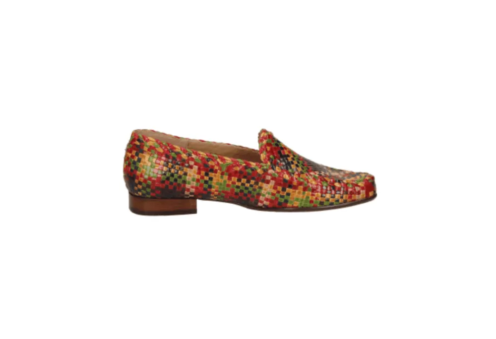 Sioux Cordera Braided Leather Loafer<Women Loafers