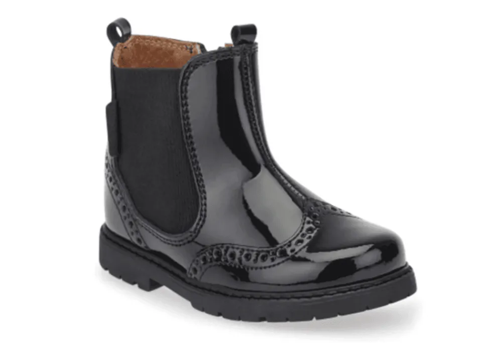 Start- Rite Girls Chelsea Patent Boot<Girls Boots