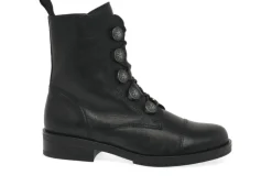Gabor Lady Military Inspired Biker Boot<Women Boots