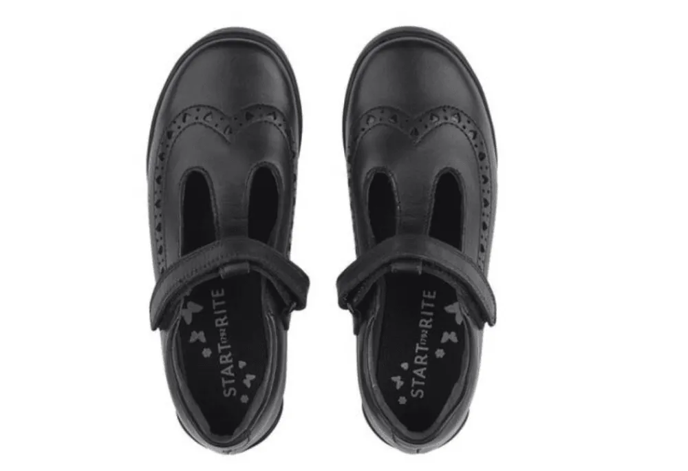 Start- Rite Leapfrog T-Bar School Shoe<Girls School Shoes