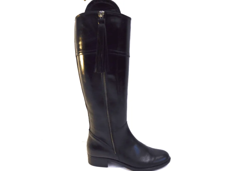 Luis Gonzales Lydia Black Tassle Boot<Women Boots