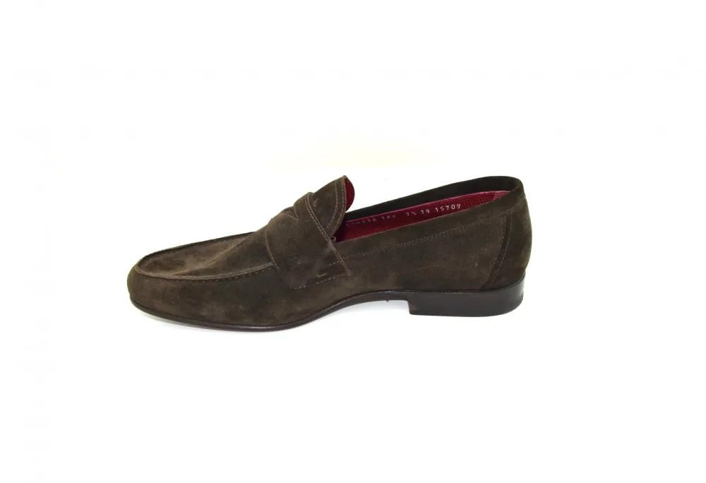 Stemar Malta Suede Loafer<Men Loafers