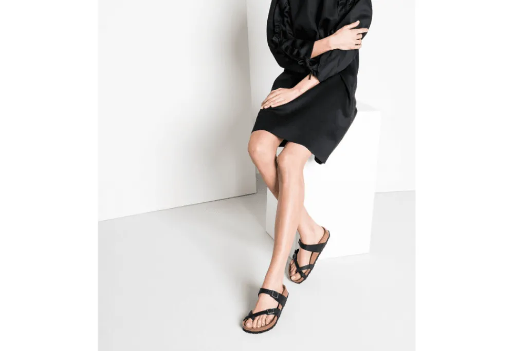Birkenstock Mayari Oiled Leather Strap Sandal<Women Sandals