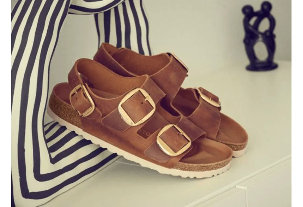 Birkenstock Milano Big Buckle Sandal<Women Sandals