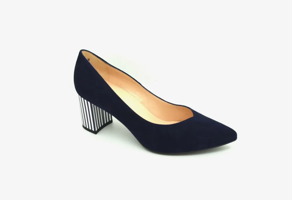 Peter Kaiser Naja Pinstriped Heel Shoe<Women Formal
