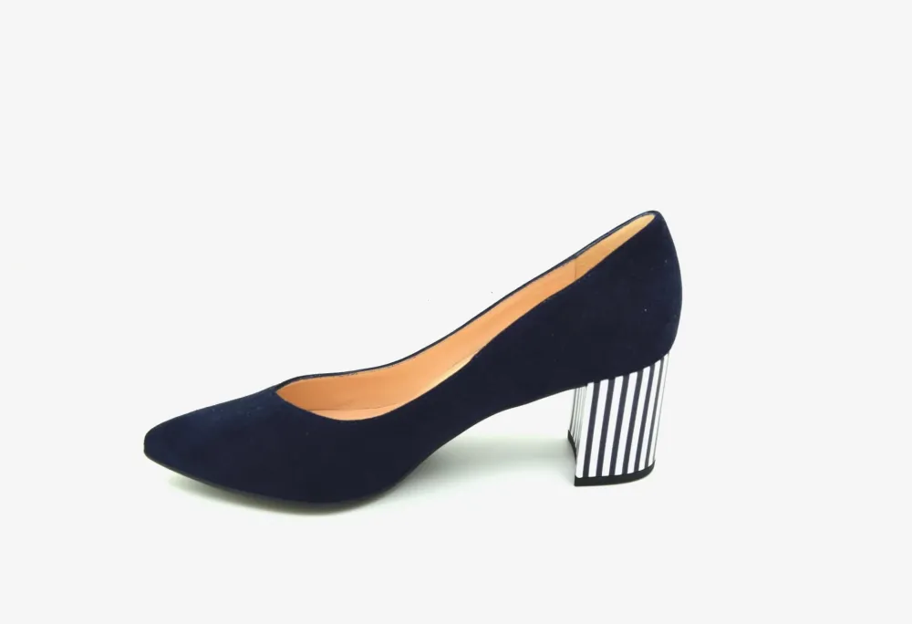 Peter Kaiser Naja Pinstriped Heel Shoe<Women Formal