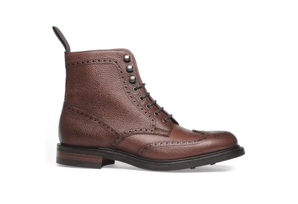 Cheaney & Sons Olivia R Derby Brogue Boot<Women Boots