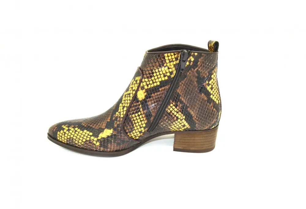 Paul Green Python Ankle Boot<Women Boots