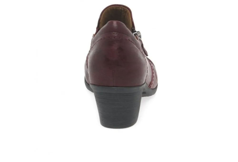 Gabor Sherbert Zip Fastening Shoes<Women Comfort