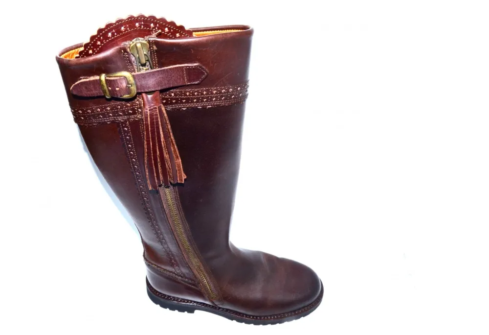 Palanco The Sofia Tassel Riding Boot<Women Boots