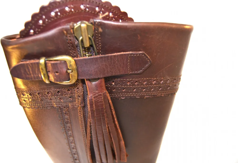 Palanco The Sofia Tassel Riding Boot<Women Boots